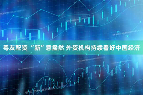 粤友配资 “新”意盎然 外资机构持续看好中国经济
